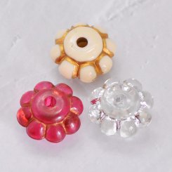 アクリルビーズ アンティーク調 フラワー 20mm【500g】