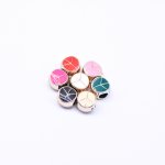 アクリルビーズ エポ付き 丸型6×10mm【50ヶ】