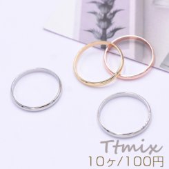 ファッションリング 指輪 No.3 幅約2mm【10ヶ】