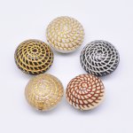 アクリルビーズ アンティーク調 巻き貝 12×17mm 【500g】
