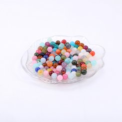 アクリルビーズ 丸型 カラーミックス 8mm【500g/约1700ヶ】