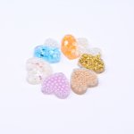 アクリルカボション ハート 封入 28×30mm【20ヶ(約129g)】