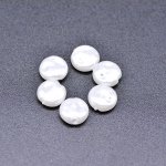 ABS製 パールビーズ 丸型 パールホワイト 3×8mm 【100ヶ】