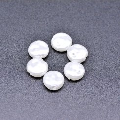 ABS製 パールビーズ 丸型 パールホワイト 3×8mm 【100ヶ】