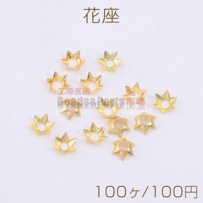 花座 No.101 座金 1.5×4mm ゴールド【100ヶ】