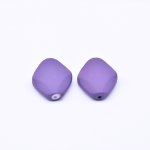 アクリルビーズ 菱形 パープル 19×21mm【500g（約285ヶ）】