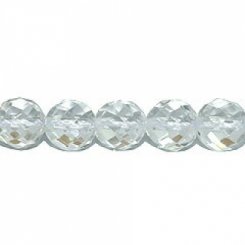 クリスタルクォーツ ラウンドカット 8mm(35cm)