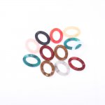 アクリルビーズ オーバル カラーミックス 28×37mm【500g/约245ヶ】