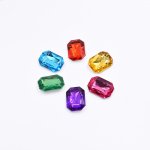 アクリルラインストーン 長方形 18x25mm 【50ヶ(約94g)】