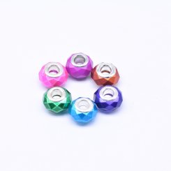 ロンデルアクリルビーズ カット 丸型 MIX 8×13mm【20ヶ】