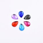 アクリルラインストーン 雫型 7x10mm【50ヶ(約5.35g)】