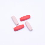 アクリルビーズ ツイスト 4×17mm【500g（約1350ヶ）】
