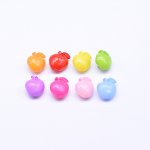 アクリルビーズ 林檎 カラーミックス12×16mm 【500g】