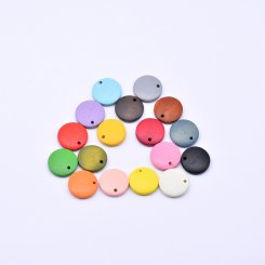 ウッドパーツ 丸型　1穴 4×15mm