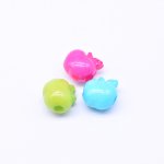 アクリルビーズ 林檎 カラーミックス 13×13mm 【500g（約555ヶ）】
