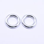 アクリルパーツ リング ロジウム6×32mm【50ヶ】