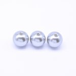 アクリルビーズ 丸型 シルバー 11mm 【100ヶ】