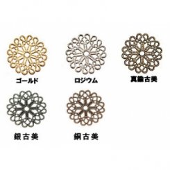 透かしパーツ 丸6