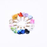 タッセルチャーム フラワー 花柄 ゴールド【20ヶ(約16g】