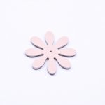 アクリルパーツ 花型 1穴 ライトピンク 3×34mm【20ヶ】