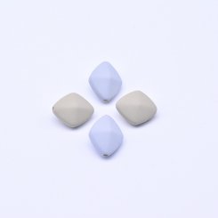 アクリルビーズ 菱型 14×16mm【500g（約545ヶ）】