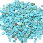 さざれチップ 穴なしさざれチップ ターコイズ 5-7mm(50g)