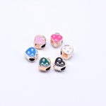 アクリルビーズ エポ付き キノコ 9×11mm【50ヶ】