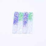 アクリルカボション 長方形 箔入 13×66mm【20ヶ(約101g)】