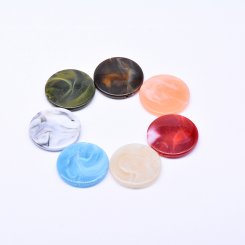 アクリルビーズ 丸型 6×38mm【100ヶ】