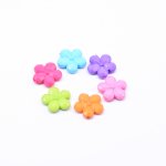 アクリルビーズ 五弁花 カット カラーミックス 3×13mm 【500g（約1428ヶ）】