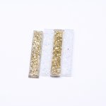 アクリルカボション 長方形 箔入 13×66mm【20ヶ(約115g)】