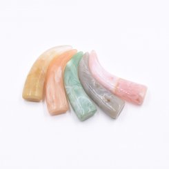 樹脂貼付けパーツ 角形 72x19mm 【50ヶ(約477g)】