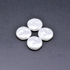 ABS製 パール ビーズ 丸型 パールホワイト 5×18mm 【100ヶ】