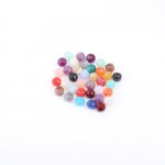 アクリルビーズ 丸型カット カラーミックス 11mm【500g/约560ヶ】