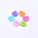 アクリルビーズ 変形丸型 カラーミックス3×15mm 【500g】