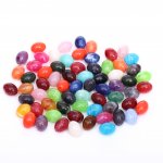アクリルビーズ オーバル カラーミックス 16×21mm【500g/约160ヶ】