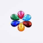 アクリルラインストーン 雫型 18x25mm【50ヶ(約62.5g)】