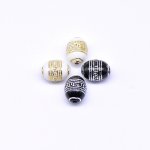 アクリルビーズ アンティーク調 オーバル 10×13mm【500g（約720ヶ）】