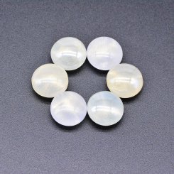 アクリルビーズ 丸型 ラメ入り 10×17mm【100ヶ】