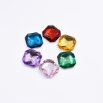 アクリルラインストーン 四角形 23x23mm【50ヶ(約121.4g)】