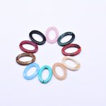 アクリルチェーンパーツ ツイスト20×28mm【50ヶ】