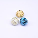 アクリルビーズ アンティーク調 不規則丸型 24×26mm【500g】
