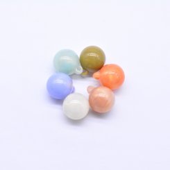 アクリルチャーム 不規則形 17×21mm 全5色 アクリルビーズ【100ヶ】