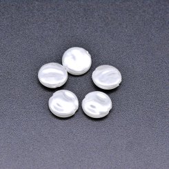 ABS製 パールビーズ 丸型 パールホワイト 3×10mm 【100ヶ】