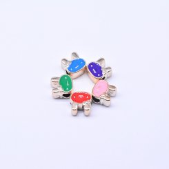 アクリルビーズ エポ付き 小兎頭 12×12mm【50ヶ】