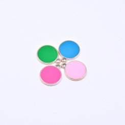 アクリルチャーム エポ付き 丸型 18×22mm【50ヶ】