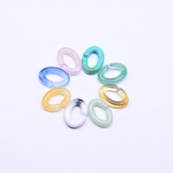 アクリルチェーンパーツ オーバル 11×16mm【50ヶ】