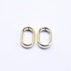 チェーンパーツ オーバル シルバー 12×19mm【50ヶ】