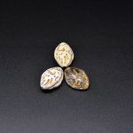 アクリルビーズ アンティーク調 不規則型 21×31mm【500g（約120ヶ）】