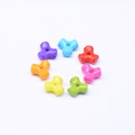 アクリルビーズ デザイン カラーミックス 5×10mm 【500g（約1851ヶ）】